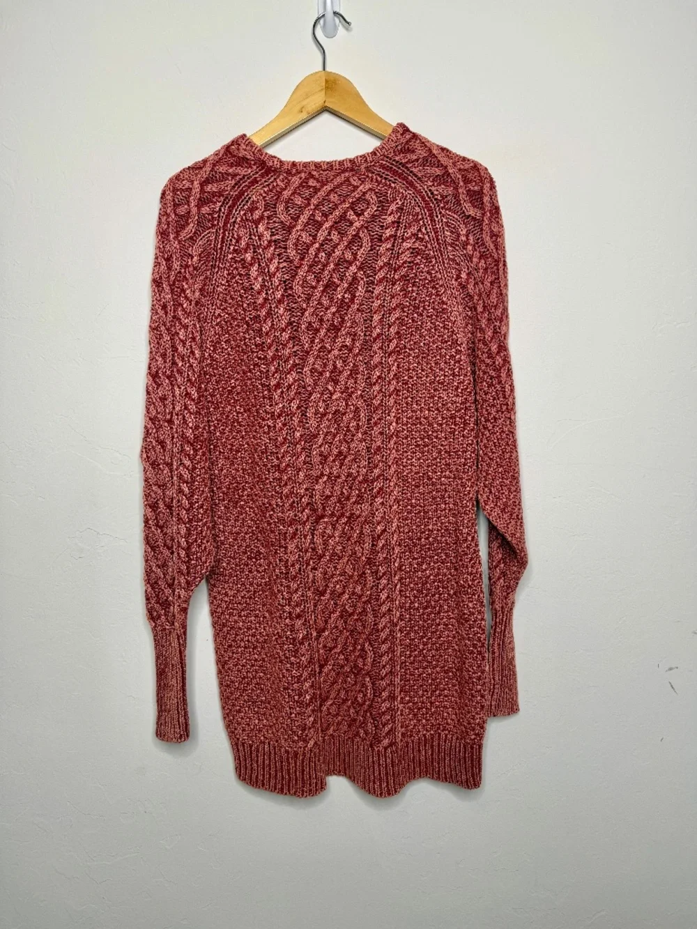 Free People On a Boat Sweater Dress Cable Knit Bohemian